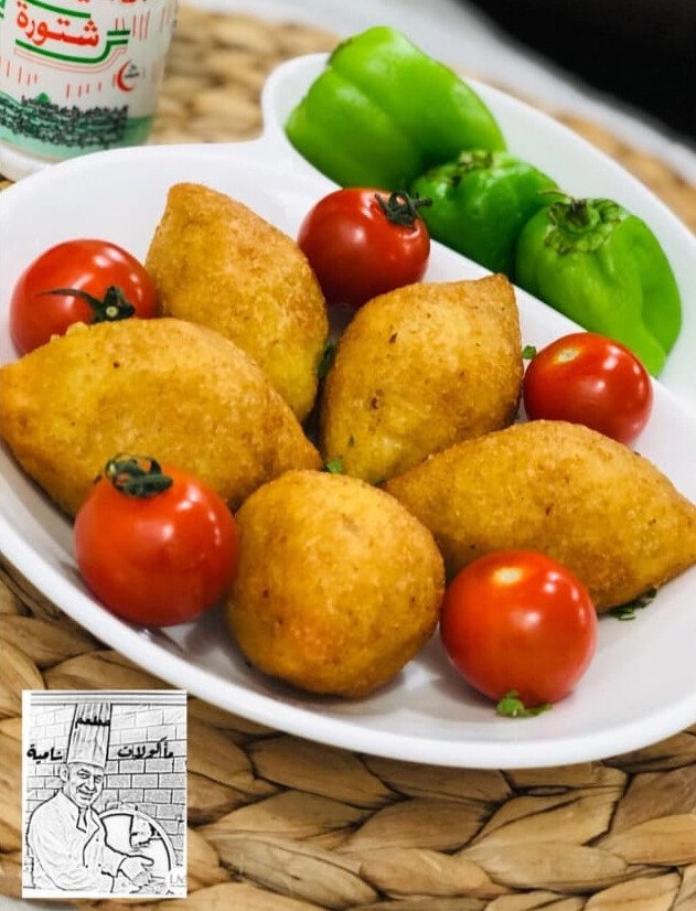 كبة بطاطا باللحمه